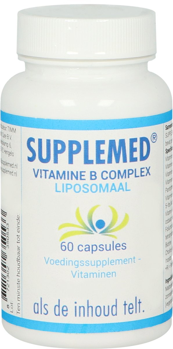 Supplemed - Vitamine B complex Liposomaal - 60 capsules