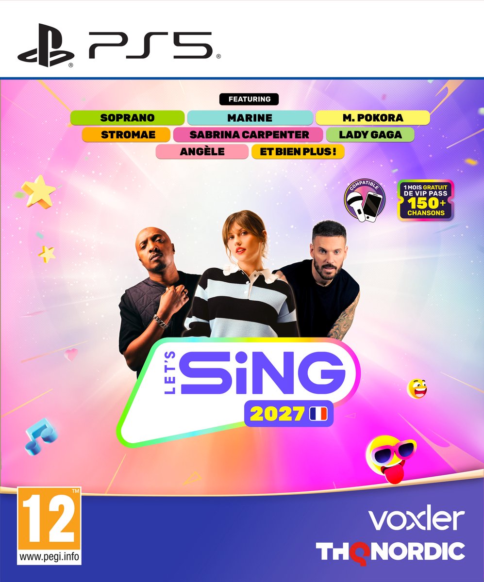 Let's Sing 2027 - Solus - Frans - PS5