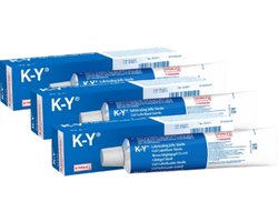 K-Y Jelly Sterile Gel 82G - 3 Stuks - Voordeelverpakking