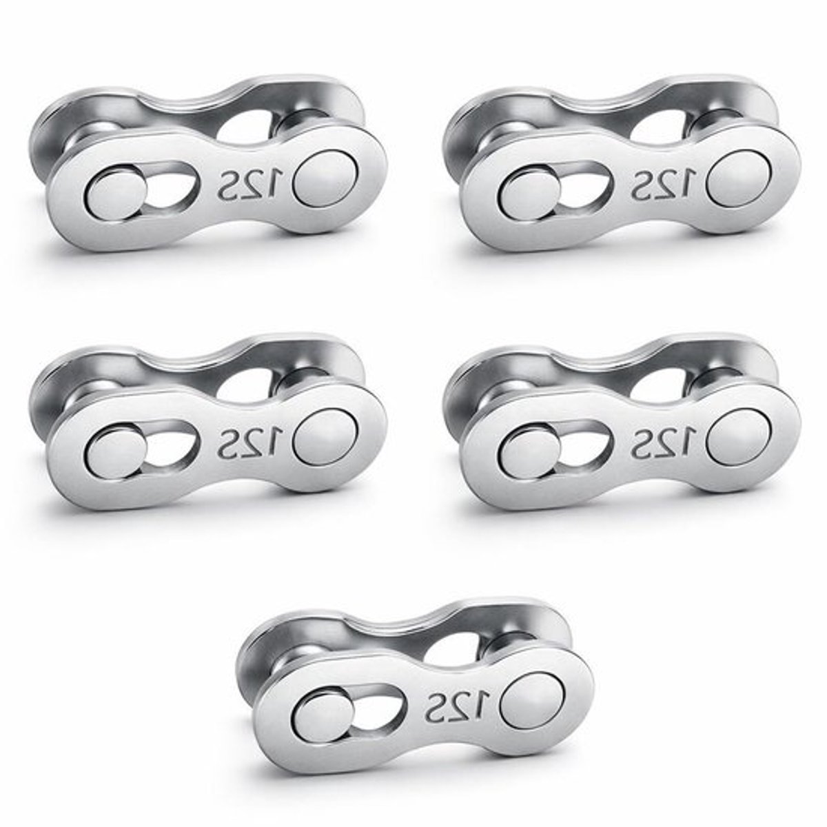 Fiets Ontbrekende Link - Fietsketting - Quick Release - 12 versnellingen - 5pairs - Geschikt voor Fietsen - Zilverkleurig.
