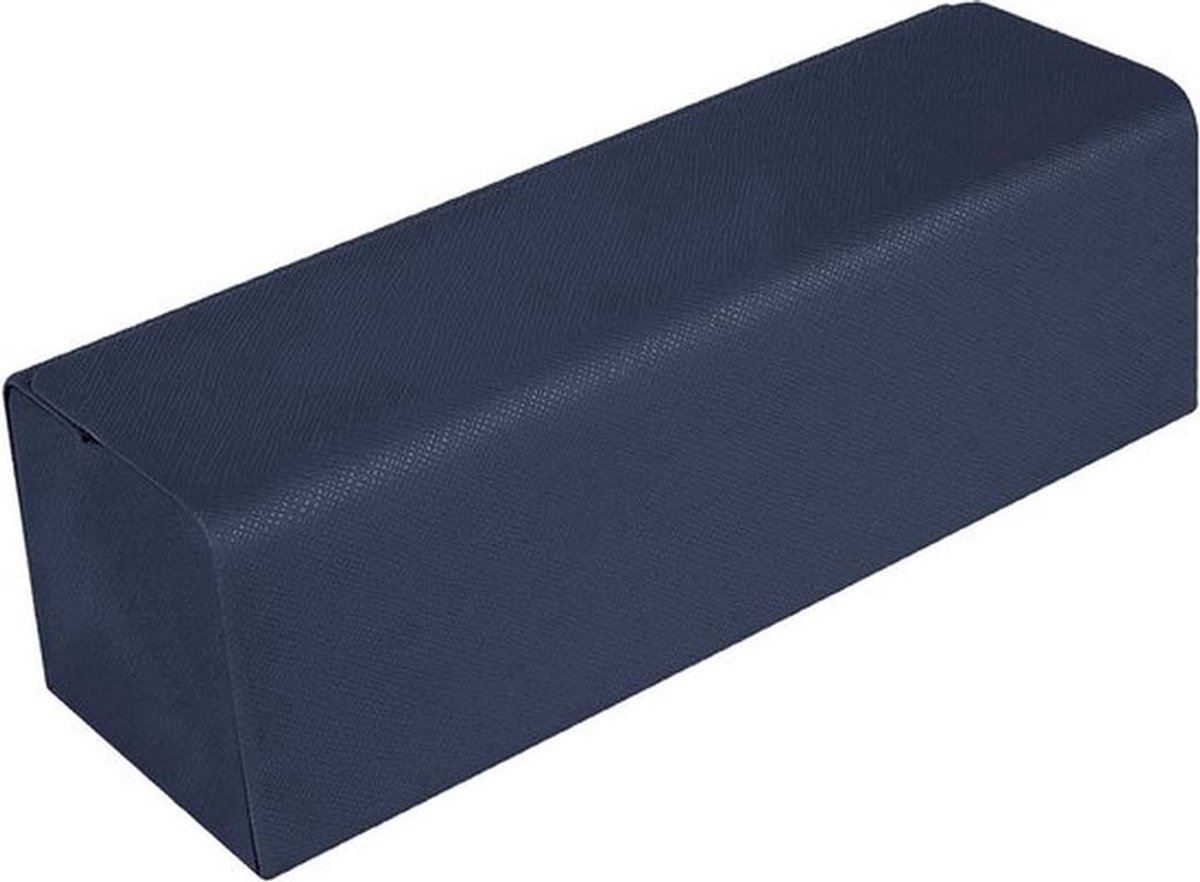 Brillenkoker - Zonnebril opberghoes - Groot formaat - Reistas - Beschermhoes - Geschikt voor QUAY zonnebrillen - Blauw - Brillenhoes voor Zonnebrillen, Reistas voor Brillen, Compatibel met QUAY zonnebrillen.