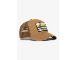 Superdry Heritage Mesh Trucker Pet Beige
