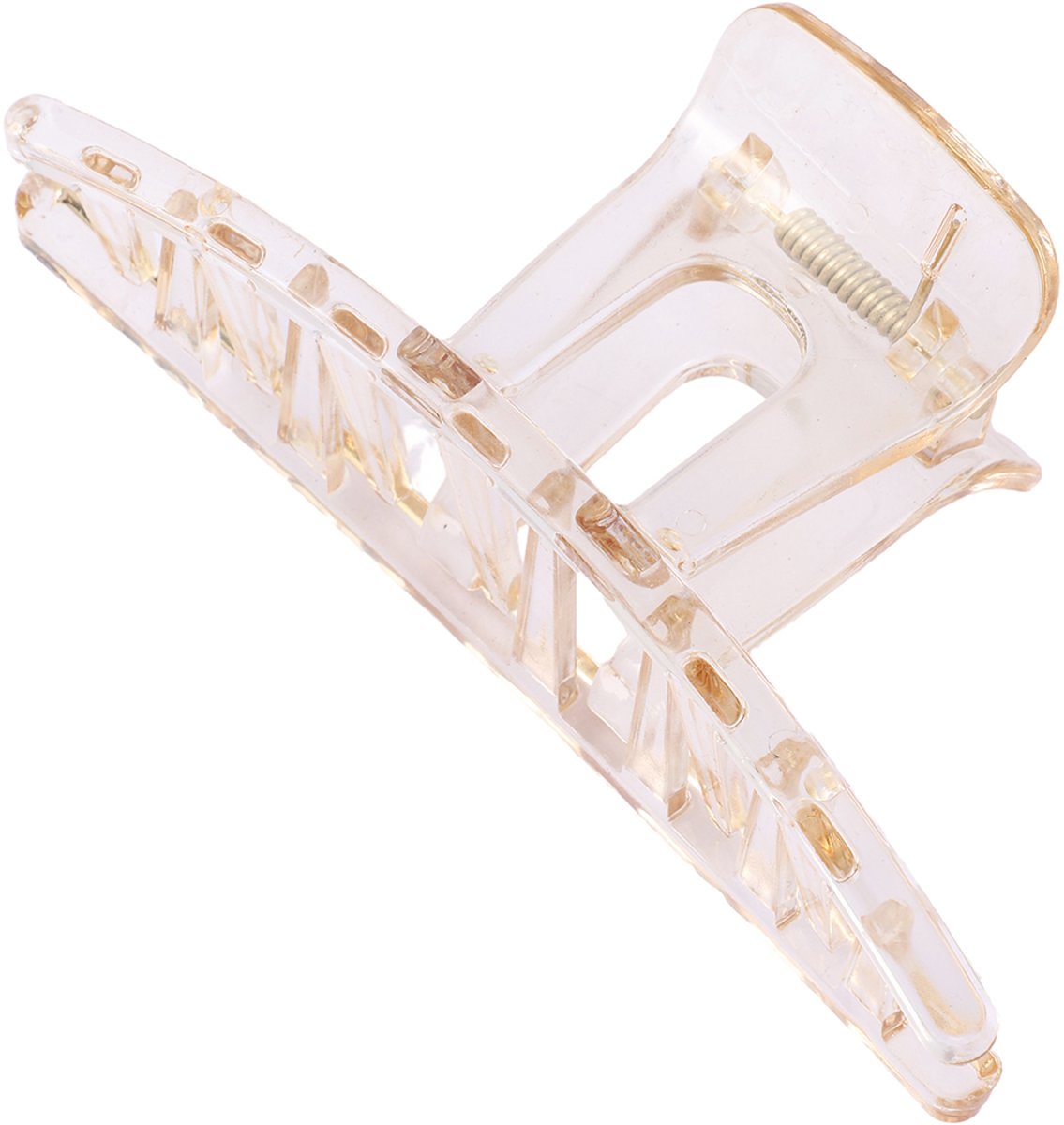 Emilie collection - haarklem - Transparant champagne geel - Extra Grote Haarklem 13 cm – Haarclip Dames – Stevige Haarklem voor Lang & Dik Haar