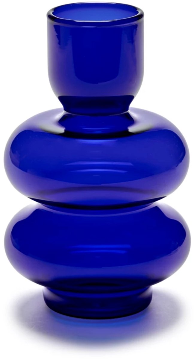 Serax Waww La Table Bubble vaas D9.6cm H15.4cm blauw