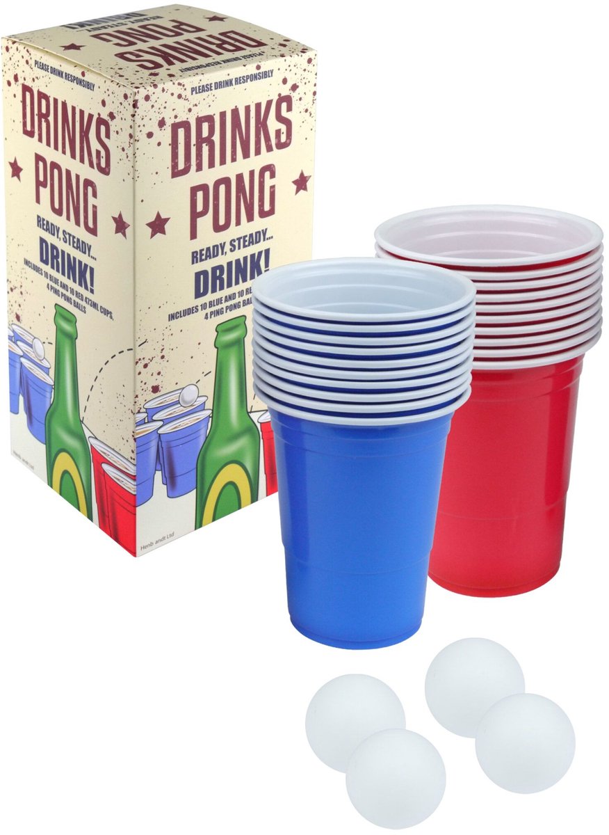 Bier Pong set