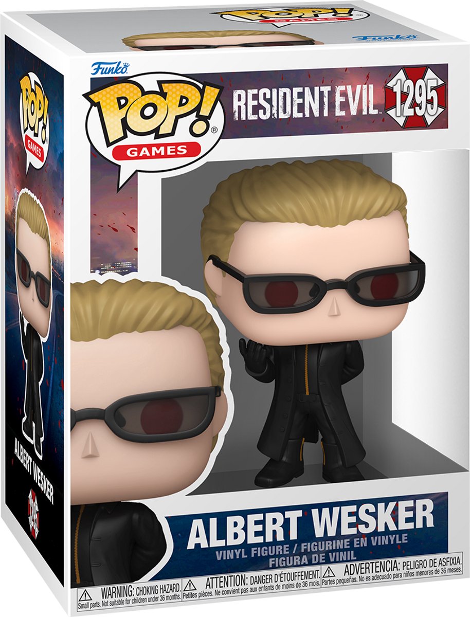 FUNKO POP GAMES: RESIDENT EVIL- WESKER