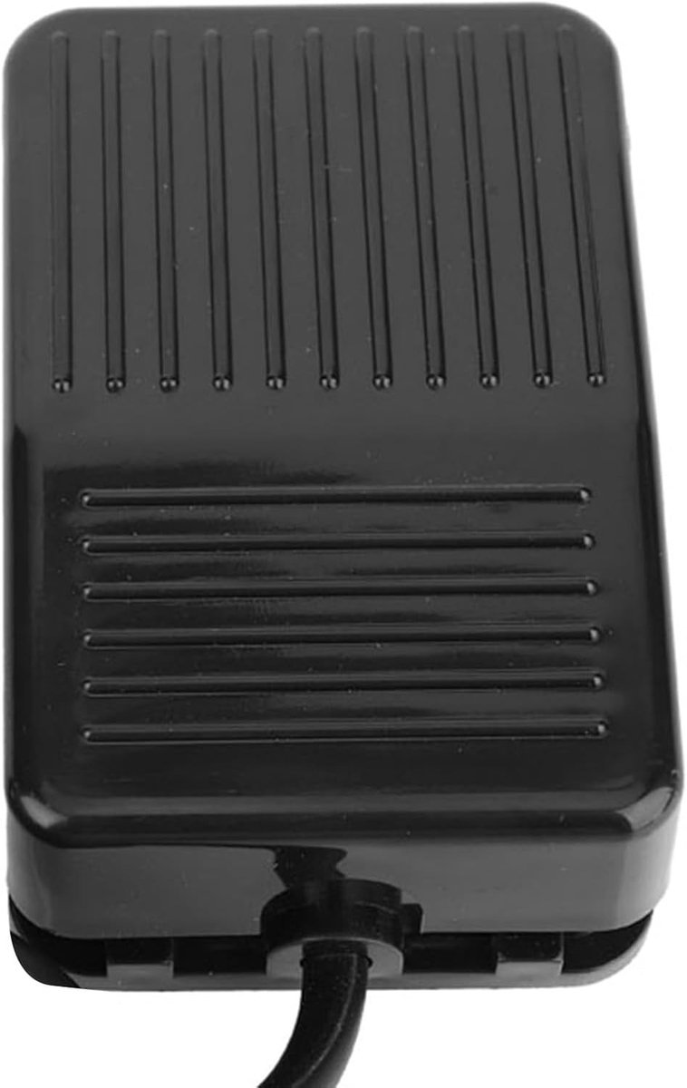 Voetpedaal Schakelaar 250VAC 10A Waterdichte Non-slip IP67 Momentaan Voetbediening met 1m Kabel Lengte