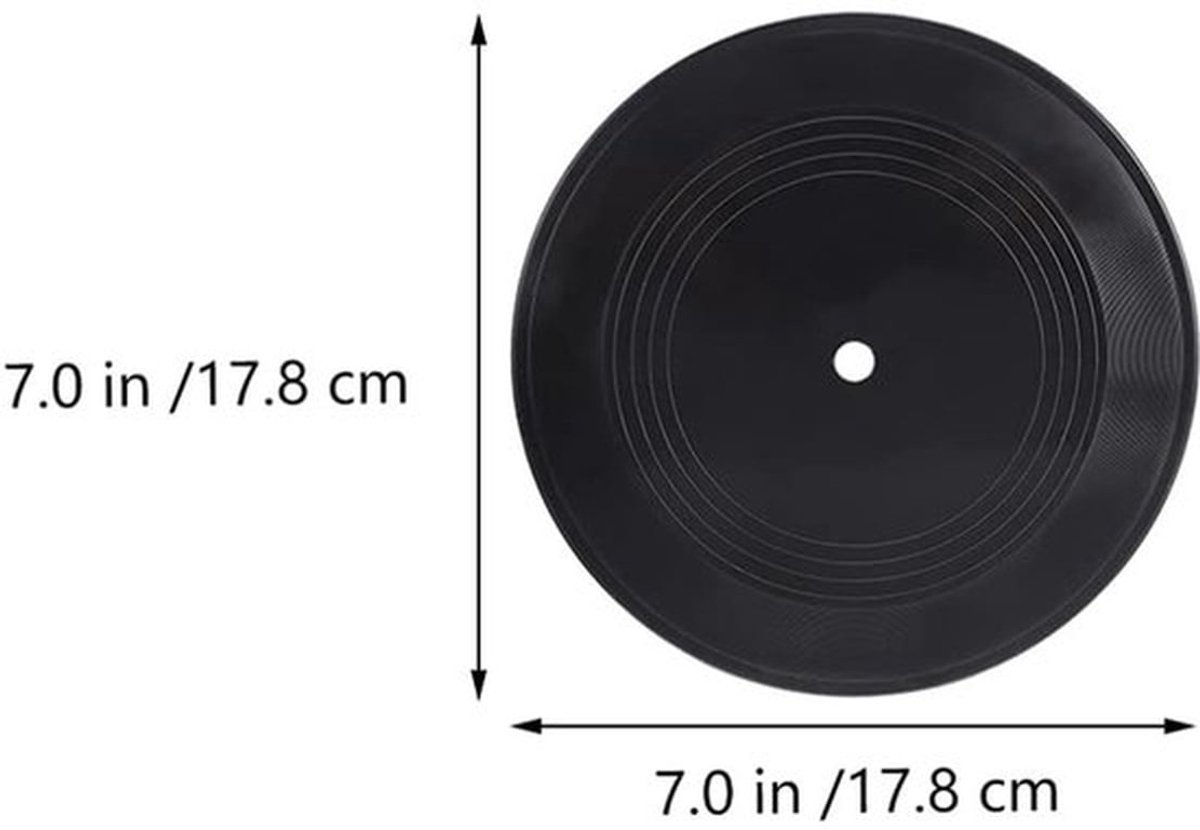Vinylplaat 5 Stuks - Wanddecoratie - Muurdecoratie - Vintage Platen - Vinylmateriaal - Uniek Ontwerp 7 Inch