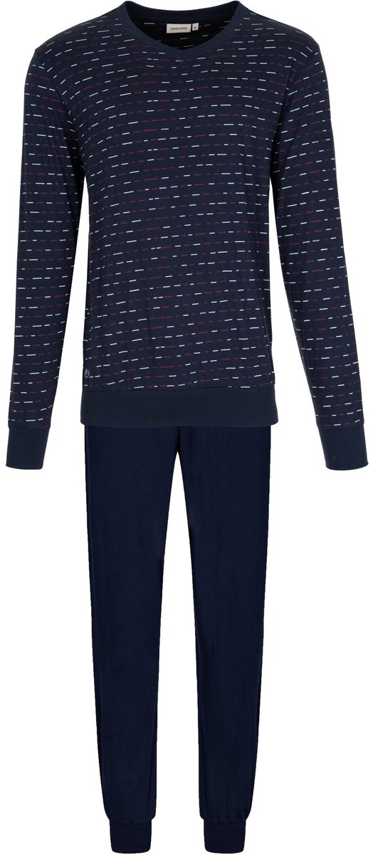 Pastunette - Northern Nights - Pyjama - Katoen - Blauw - Maat L