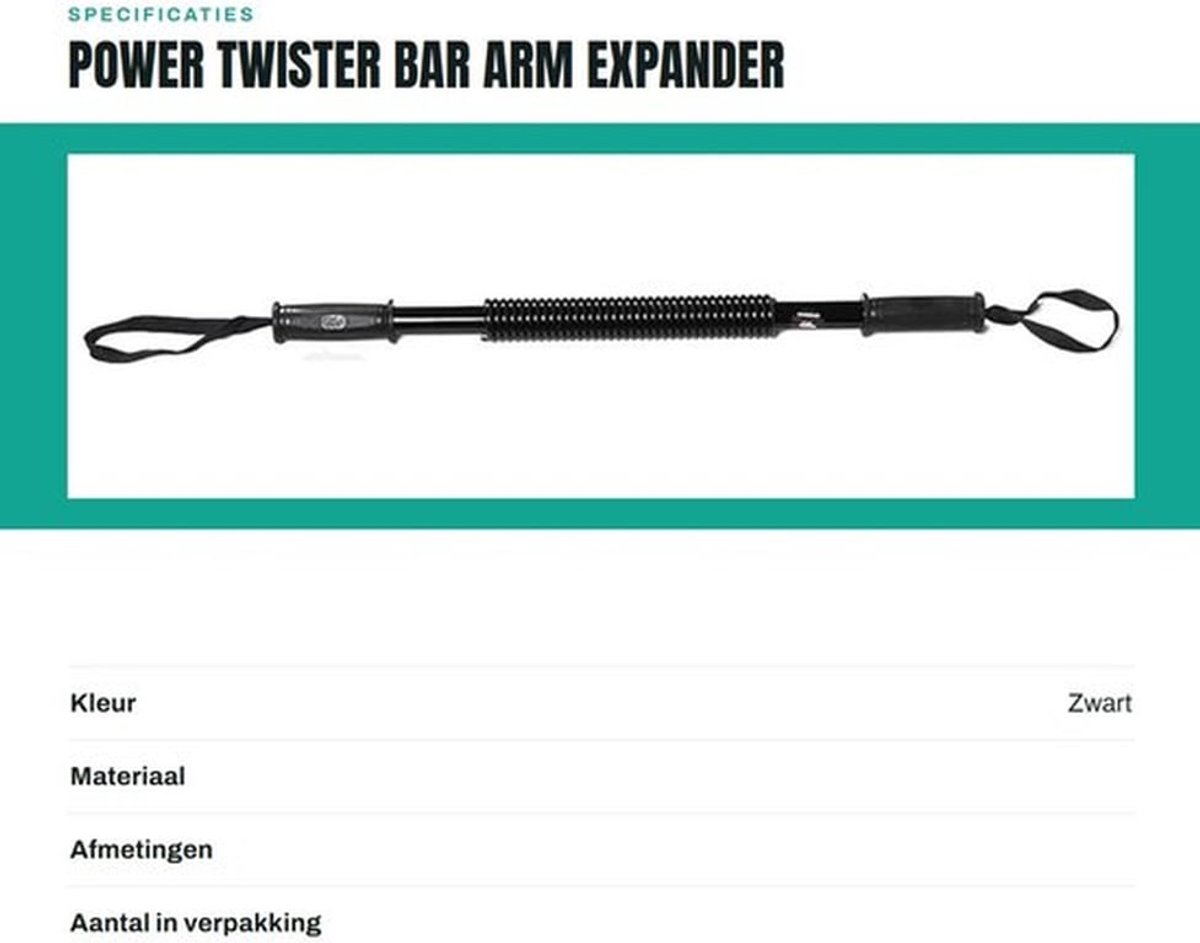 Trektrainer 20-60KG Volledige Weerstand - Armspiertrainer - Krachttrainer - Schouder-/Rugspieren - Sterke Rebound-Lente - Ideaal voor Bodybuilding