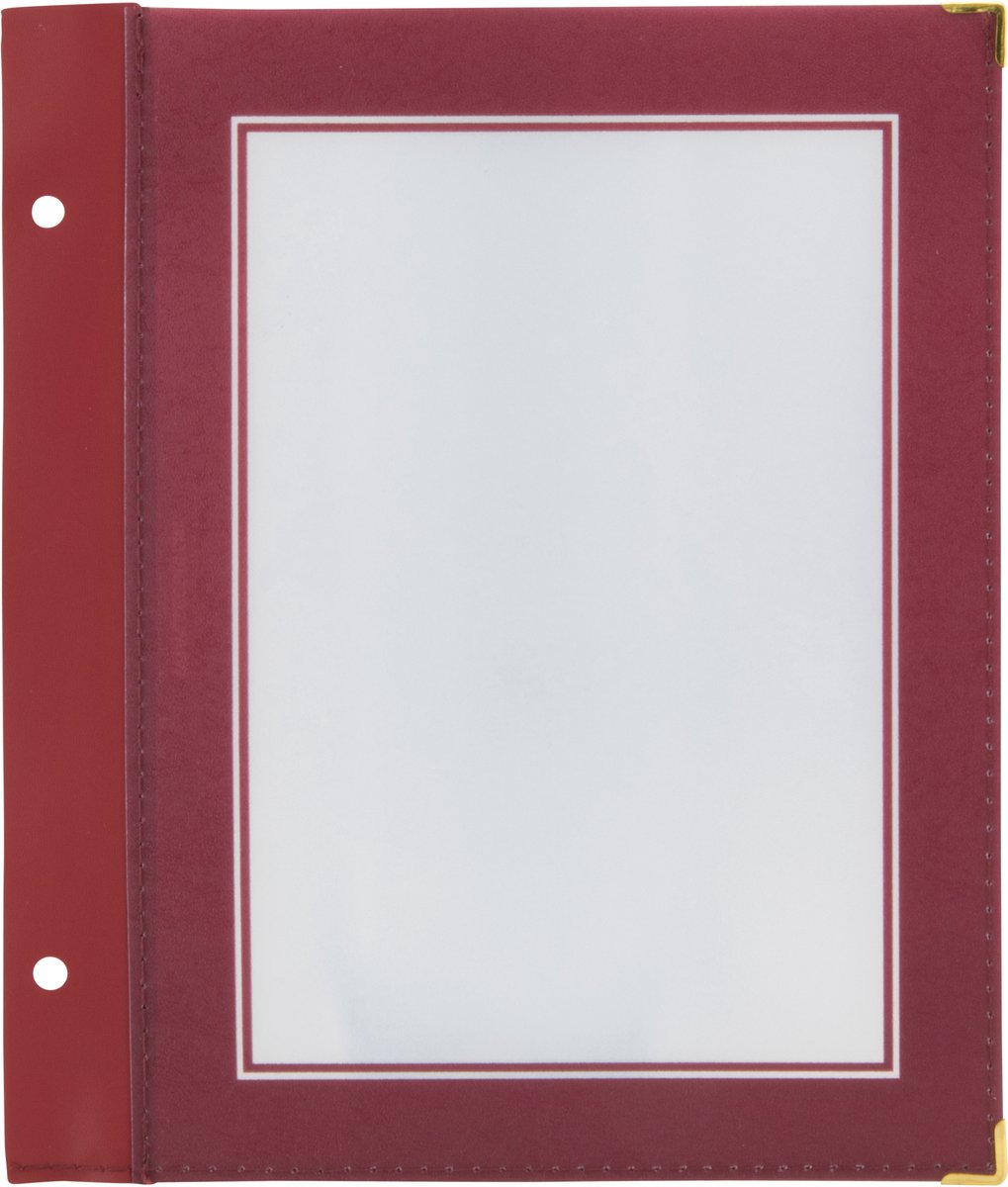 Securit Menukaart A5 Inserts |Menumap |Wijnrood
