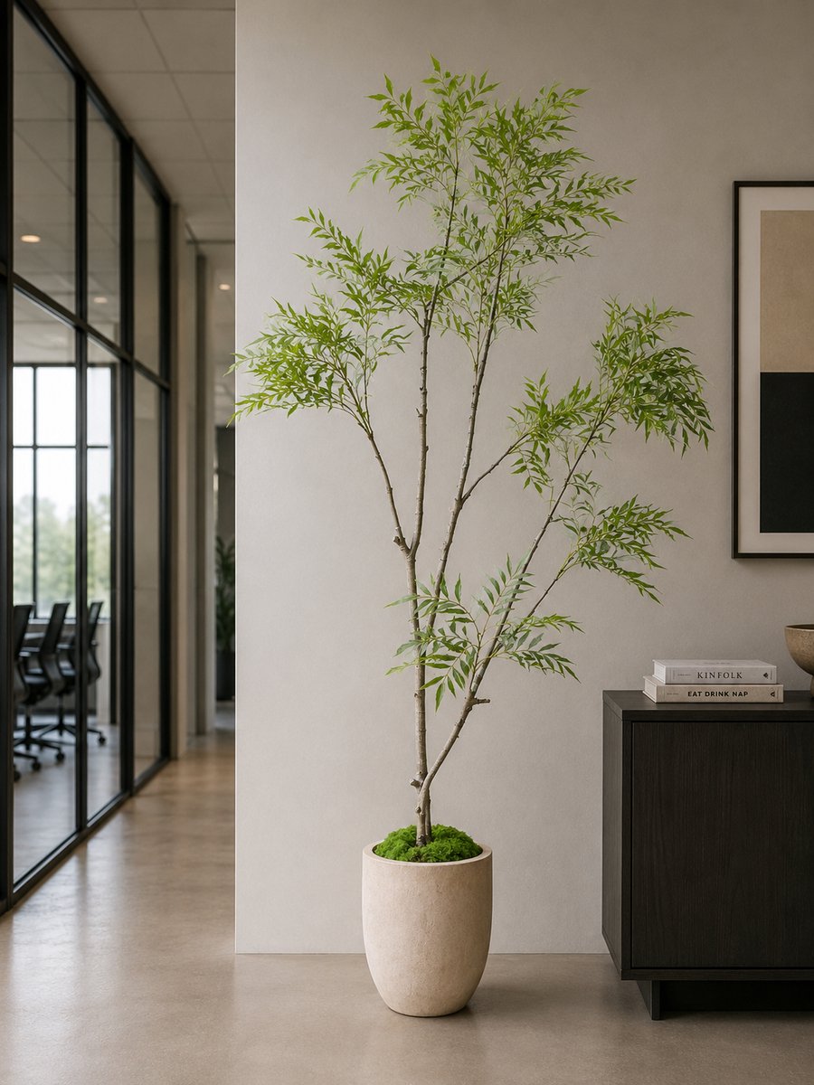 NOUQ Kunstplant Mahonia 210 cm groen