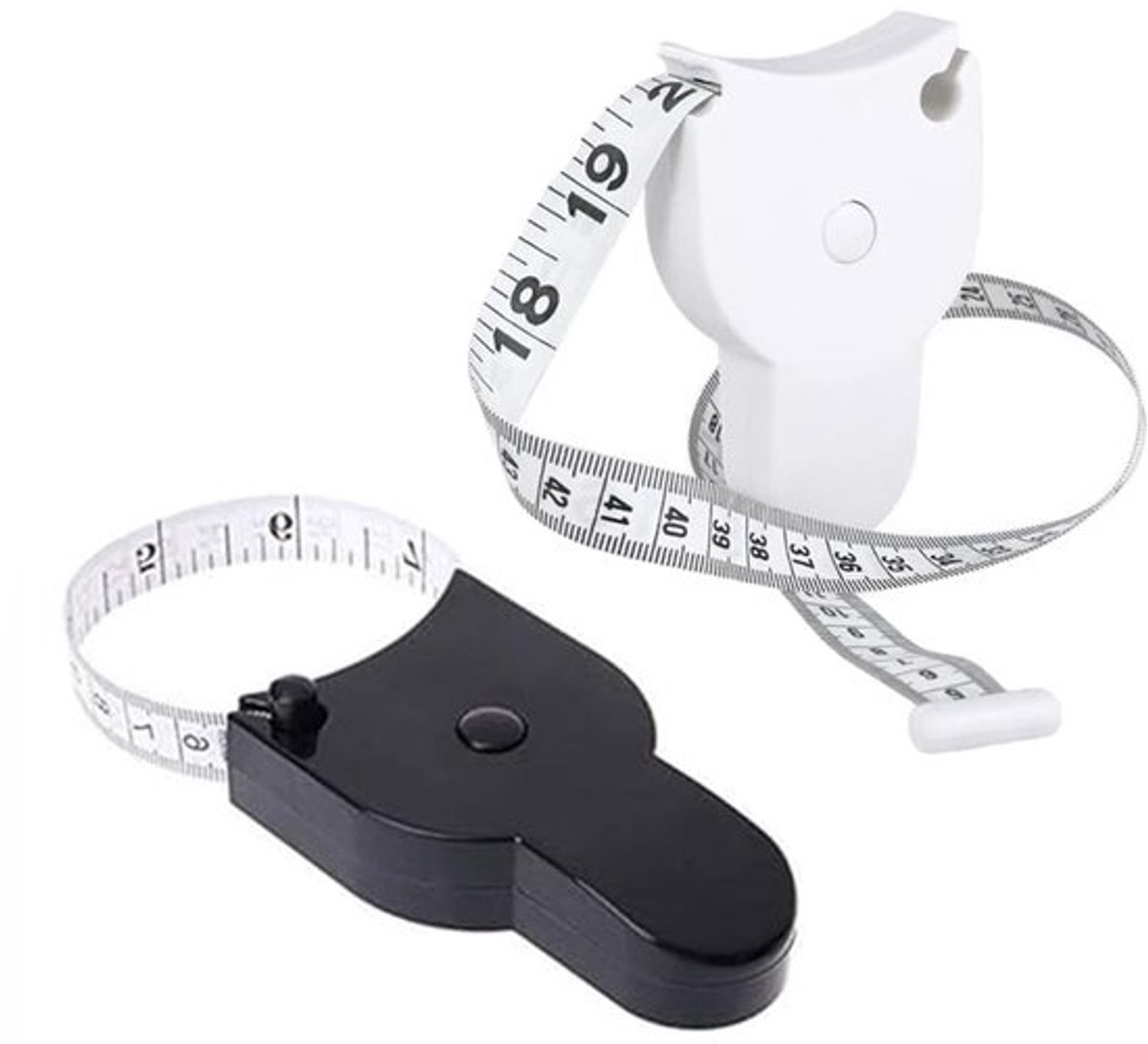 Meetlint Automatisch - Meetlint Lichaam - Omtrekmeter - Ergonomisch - Duurzaam PVC - Dubbeldzijdig Metingen - Lichaamsmeetlint