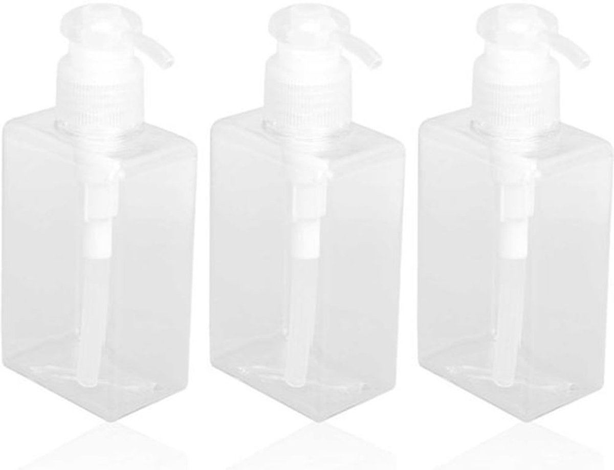 Zeepdispenser 150 ml - Zeepdispenser Keuken - Zeepdispenser Badkamer - Pompflesje Leeg Navulbaar - Lichtgewicht - Grote Capaciteit - Pompfles