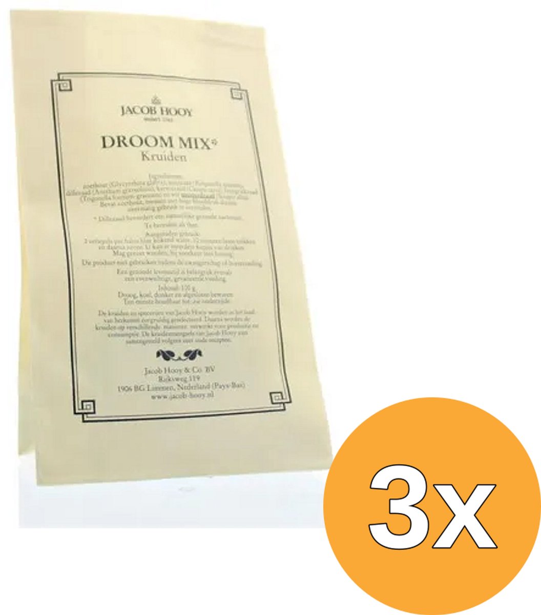 3x Jacob Hooy Droommix (100 gr)