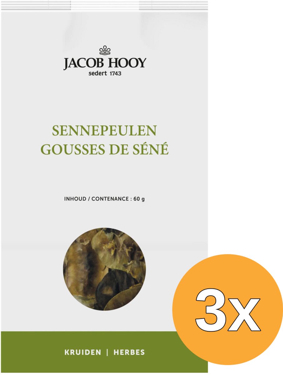 3x Jacob Hooy Sennepeulen Thee (60 gr)