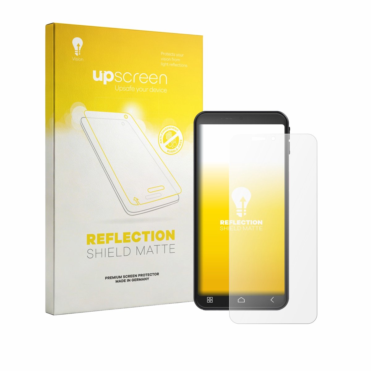 upscreen - Screenprotector voor Emporia Smart.7 Mini - Folie Beschermfolie anti glare matte