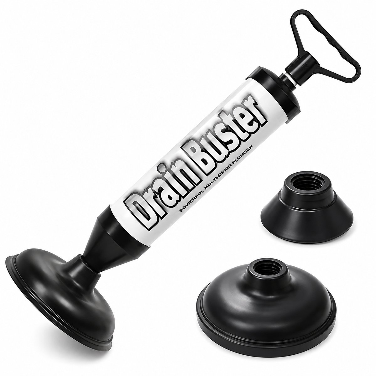 WC Ontstopper - Gootsteenontstopper - Toilet Ontstopper - Afvoer Ontstopper - Plopper - met 2 zuignappen