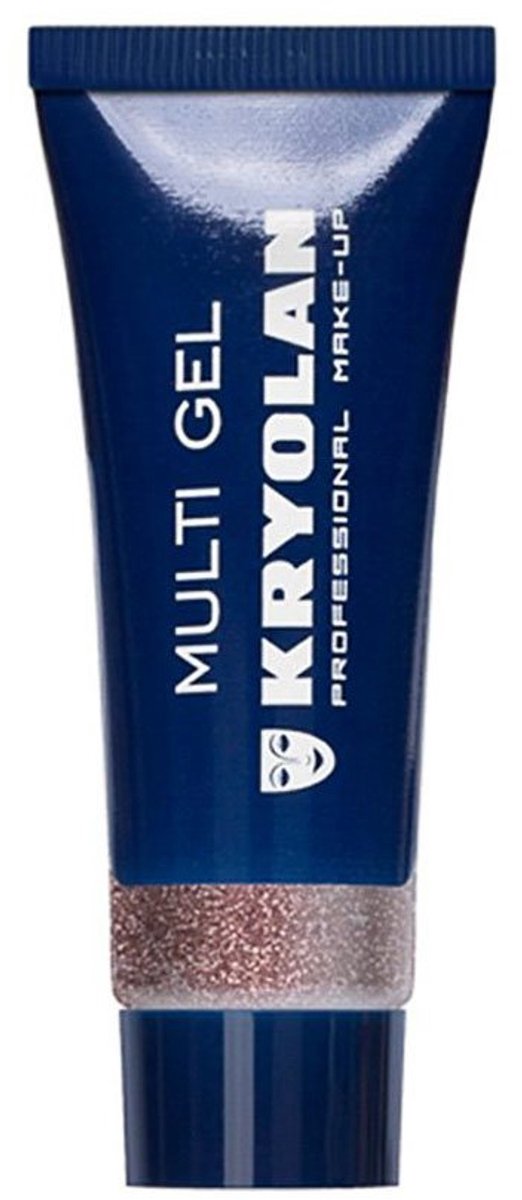 Kryolan Glittergel Roze Fijn