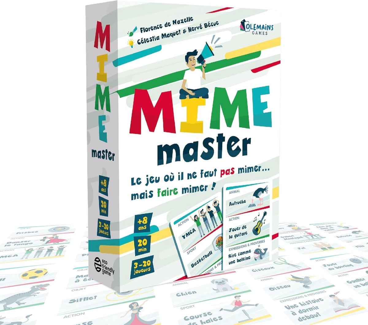 Solidchoice - Mime Master Partyspel voor 3 tot 20 Spelers