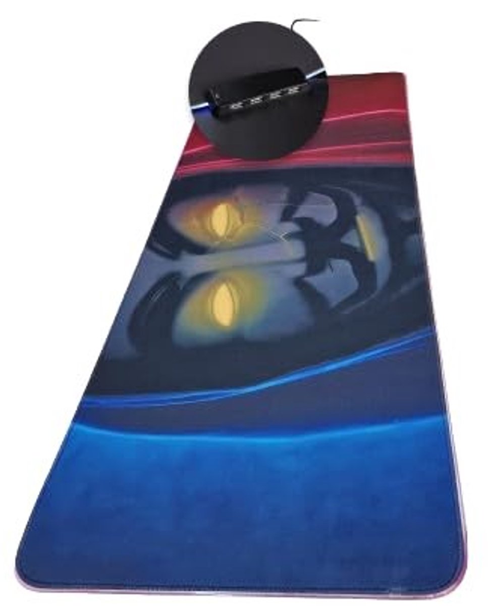 Solidchoice - XXL Muismat met 4 USB Poorten en LED Verlichting