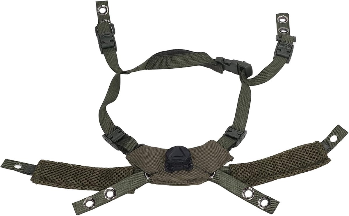 Set van 2 stuks verstelbare kinriem voor veiligheidshelm, 20 mm breed en 38 cm lang, kinband met zacht kinkussen, helm accessoire zwart