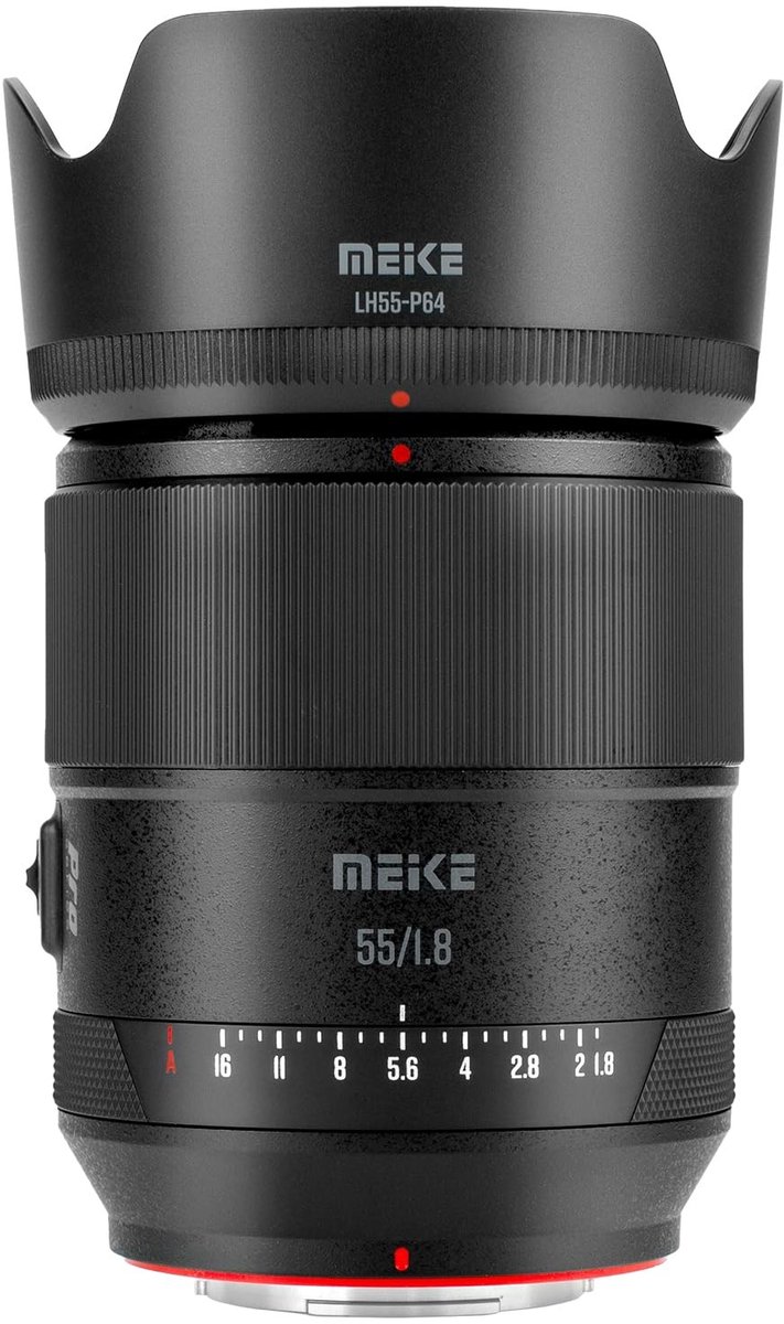 Solidchoice - 55mm F1.8 Pro Autofocus Lens voor Fujifilm X-Mount Camera's