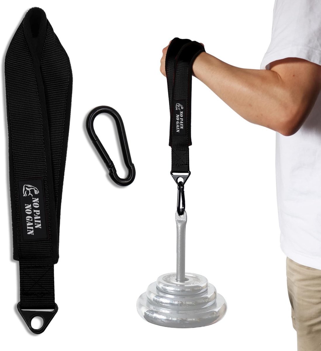 Solidchoice - Armworstel Trainingsriem met Versterkte Grip