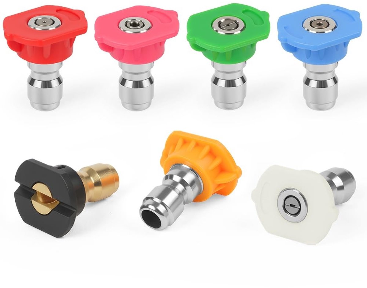 Solidchoice - Set van 7 Drukspuiten voor Hogedrukreinigers