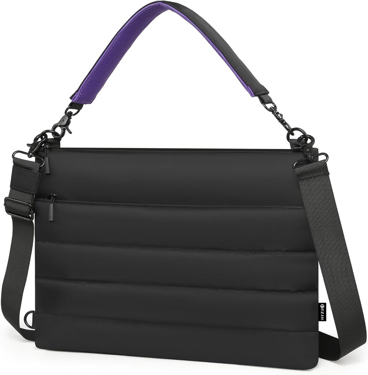 Puffy Laptop Sleeve voor 13.3-14 Inch Laptops, Waterdichte Handtas voor MacBook en Dell, Ideaal voor Werk en School