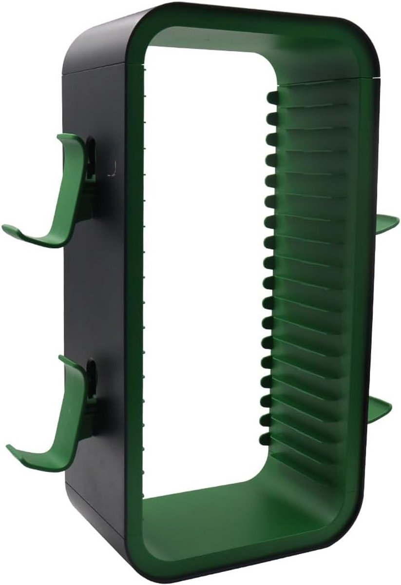 Game opslag toren voor 18 discs met 4 controllerhouders - Universele organizer voor videogames, geschikt voor S/X series