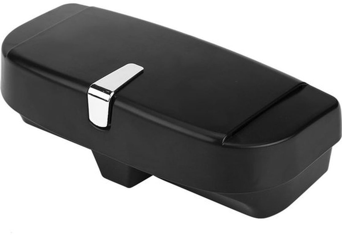 Zonnebrilhouder Universeel - Brillenetui - Opberghouder - Organizer - Box met Ticketkaartenclip - Hoogwaardig ABS 17x8x5,4 cm