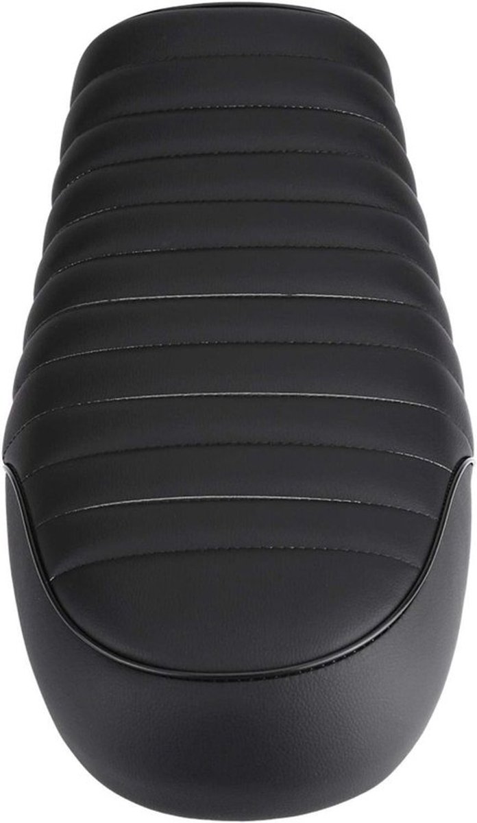 Vintage Cafe Racer Flat Seat van PU Leer voor Motoren zoals CG125, GN en CB400SS - Comfortabel en Stijlvol Motorrijden