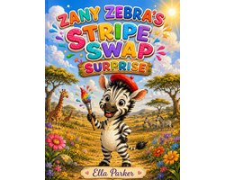 Zany Zebra's Stripe Swap Surprise Silly Safari Book (Ages 3-5)
