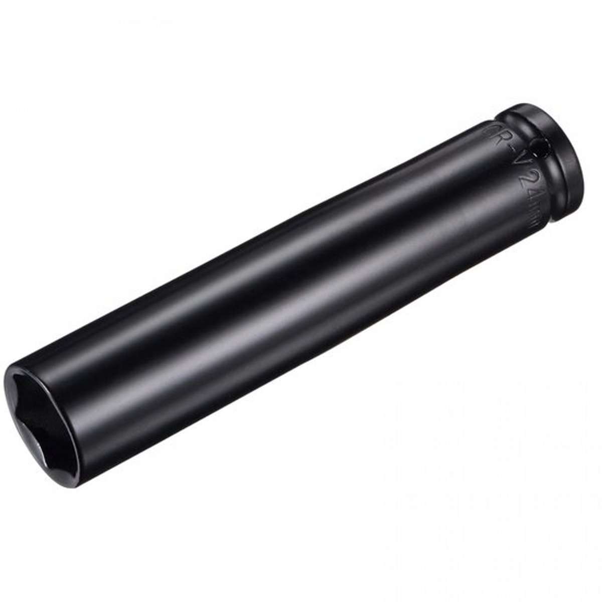 Diepe Slagmoer 24mm - 1/2 Inch Aandrijving - 6-Punts Dopsleutel - Warmtebehandeld CR-V Staal - Corrosiebestendig - 150mm Lengte