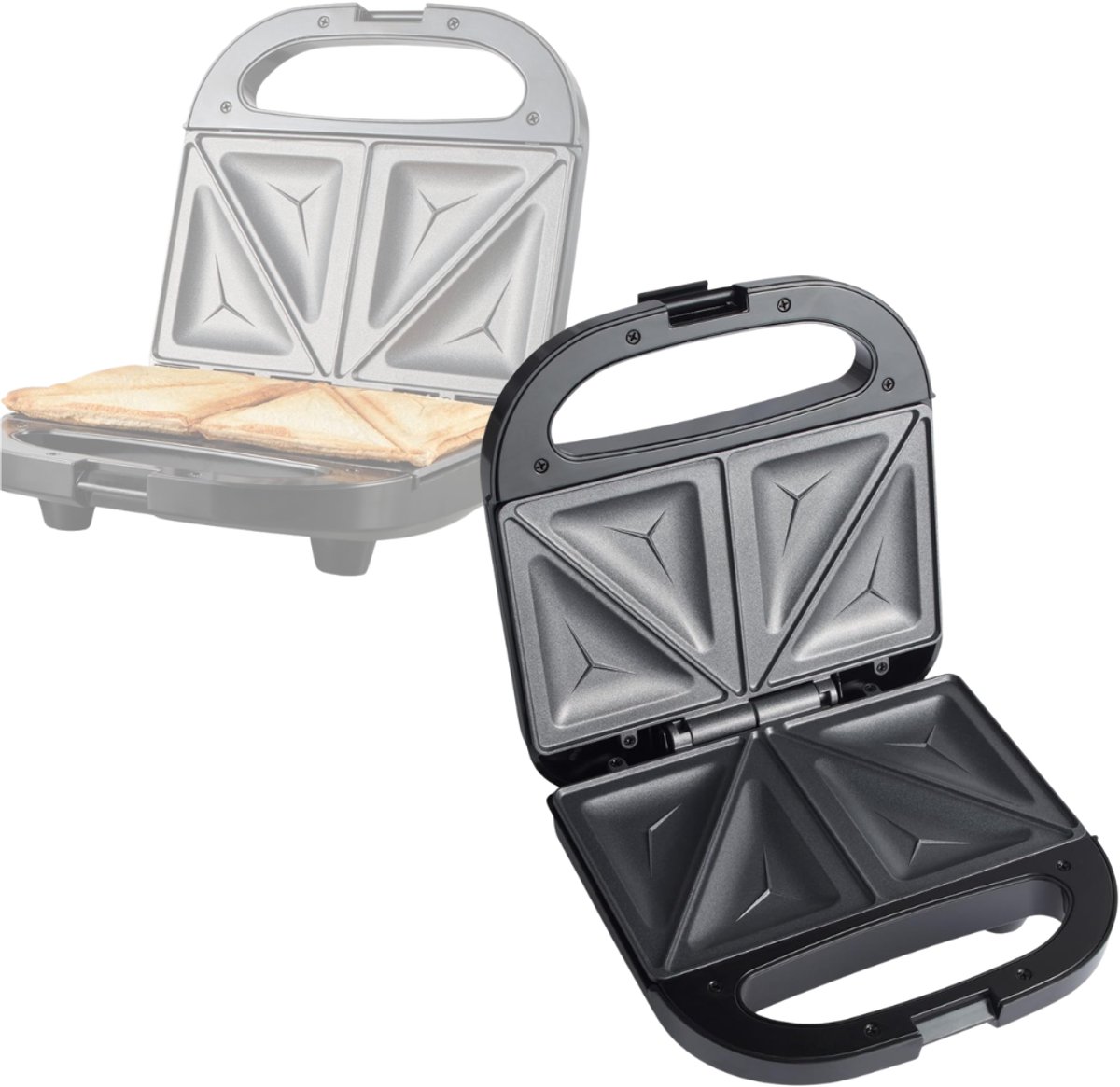 Zavio® Tosti Apparaat - Broodrooster - Tosti IJzer