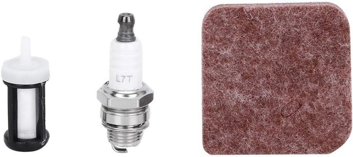 Complete Tune-Up Kit voor Trimmers en Heggenschaar met Luchtfilter, Bougie en Brandstoffilter - Geschikt voor FS38, FS45, FS46, HS45, FC55 en Meer - OEM 4140-124-2800
