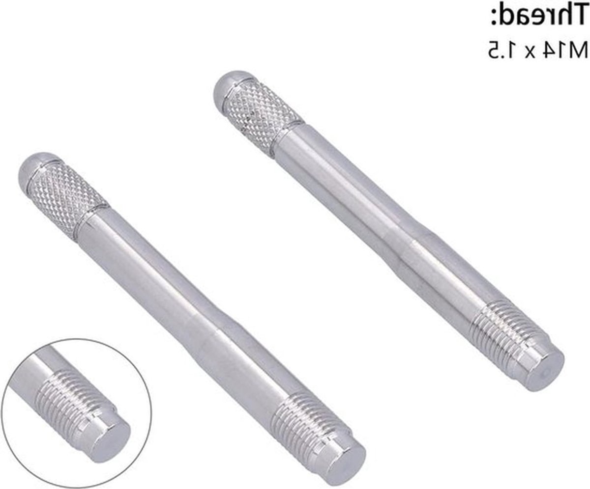 Wielboutuitlijningspennen Roestvrij Staal - 2 Stuks - M14