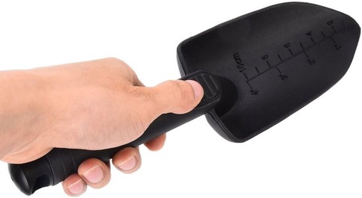 Metaaldetectorschop Lichtgewicht - Multifunctionele Zeef - Zandzeef Scoop Tool - Ronde Gaten - Inclusief Schop Cover - Hoogwaardige ABS Materialen - Metaaldetector