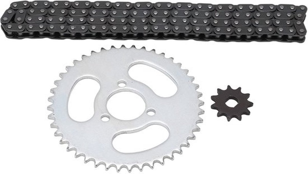 T8F Tandwielketting - Stalen Motor - Duurzaam en Betrouwbaar - Geschikt voor Karts en ATV's - Optimale Prestaties - Ideaal voor Mini-moto...