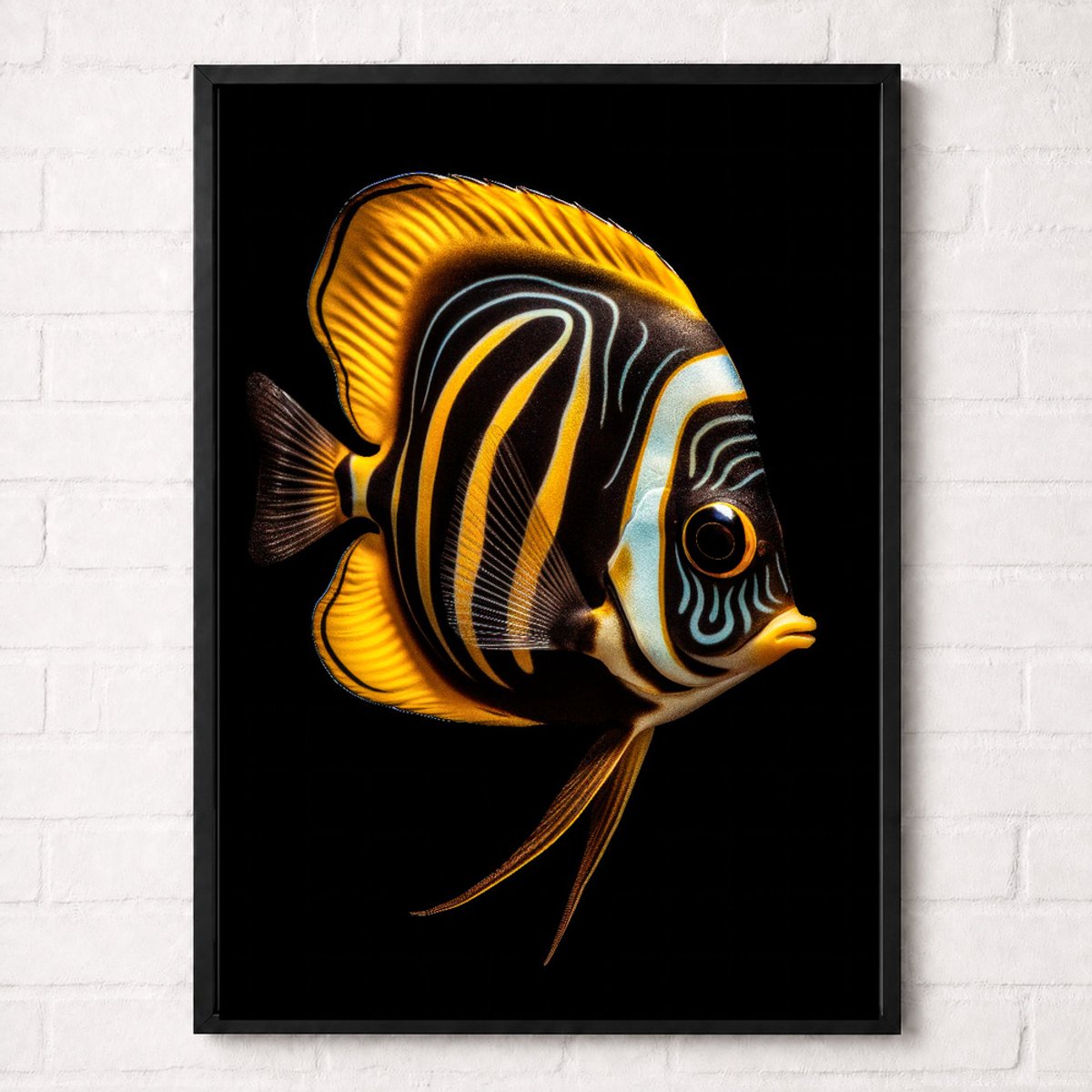 Koraalvlindervis Poster - Onderwaterwereld Collectie - Dieren Posters - A1+ 61 x 91,5 cm