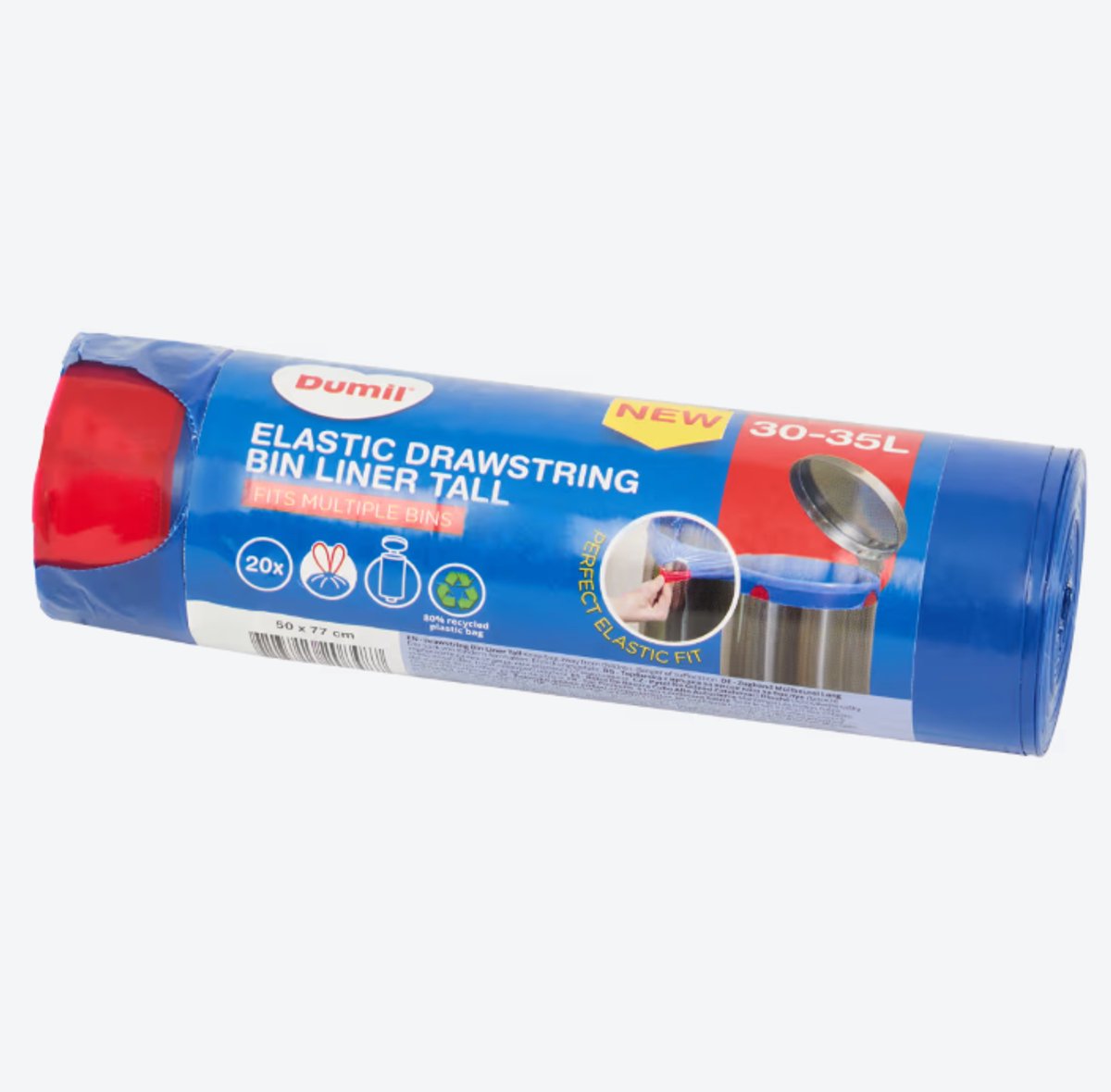 Dumil pedaal emmer zakjes 30-35 liter 1 rol 20 zakjes