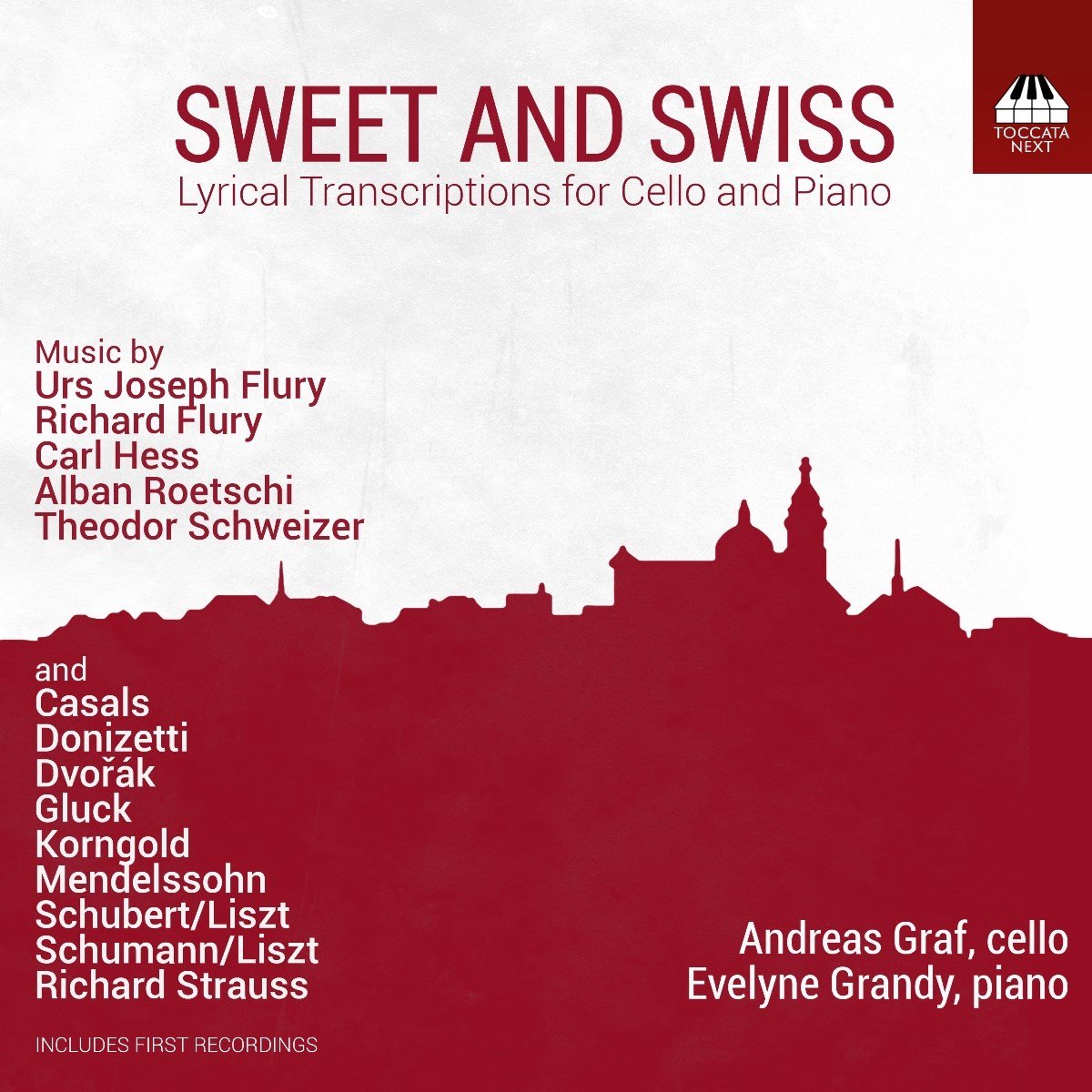Andreas Graf, Evelyne Grandy - Sweet And Swiss: Lyrical Transcriptions For Cello And Piano (CD)