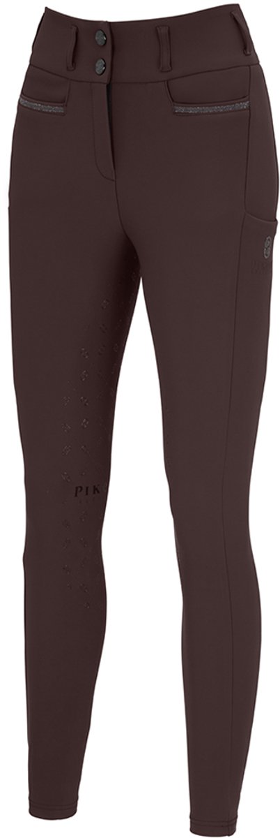 Pikeur Paardrijbroek Pikeur Linnett Full Grip Donkerbruin - 38