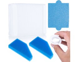 Rosfix Filterset Vervanging - HEPA 99,95% 0,15µm - 102x90x40mm - Geschikt voor Thomas Aqua+