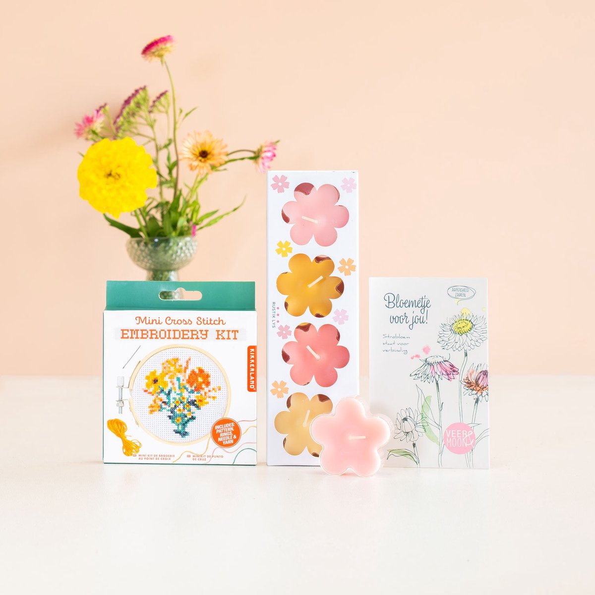 Brievenbus Cadeau Bloemetje voor jou - Bloemetje door de brievenbus - Bedankt Cadeautje - Afscheid Collega - Veel Geluk - Relatiegeschenken Bedankt - Brievenbus Cadeau Verjaardag - Brievenbuscadeau Succes Cadeau