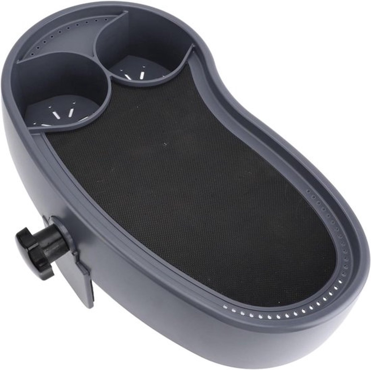 Bubbelbad-Dienblad met verstelbaar tafelblad en antislip Drinkbus - Perfect voor bovengrondse badkuipen en spa's