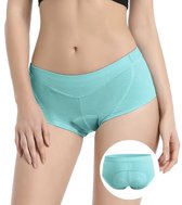 CHPN - Cuissard de cyclisme - Cuissard en peau de chamois - Sous-vêtements de cyclisme - Avec peau de chamois - Petit - Taille petit - Unisexe - Sous-vêtements de cyclisme - Cuissard de cyclisme - Douleurs fessières en vélo - Vert menthe