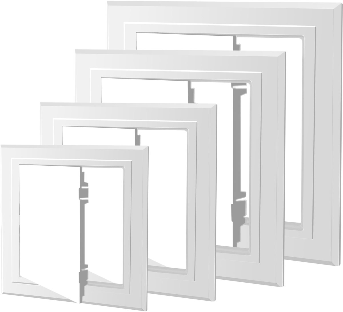 Solidchoice - Toegangspaneel 10 x 15 cm voor Onderhoud