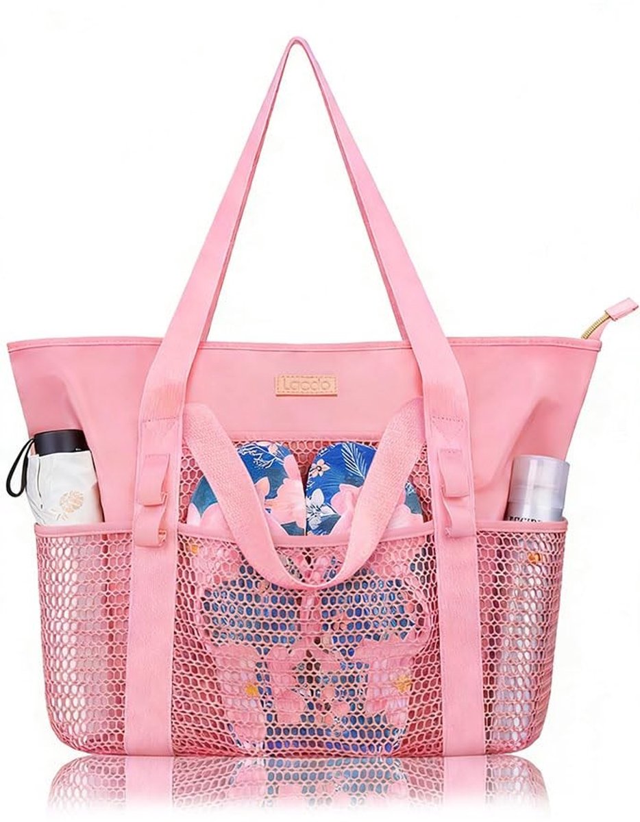 Solidchoice - Vouwbare Strandtas voor Dames - Waterproof en Zandvrij